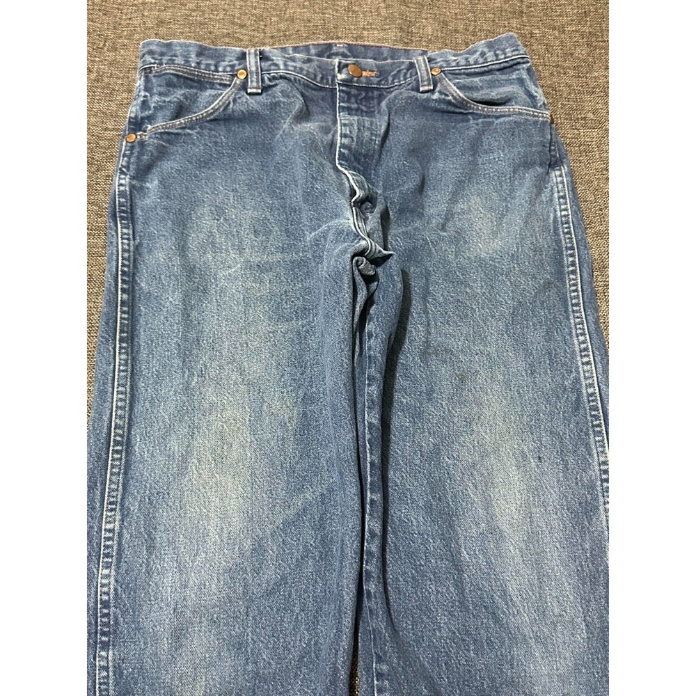Wrangler Men's 36 X 34 Cowboy Cut Straight Leg Jeans - Picture 6 of 13